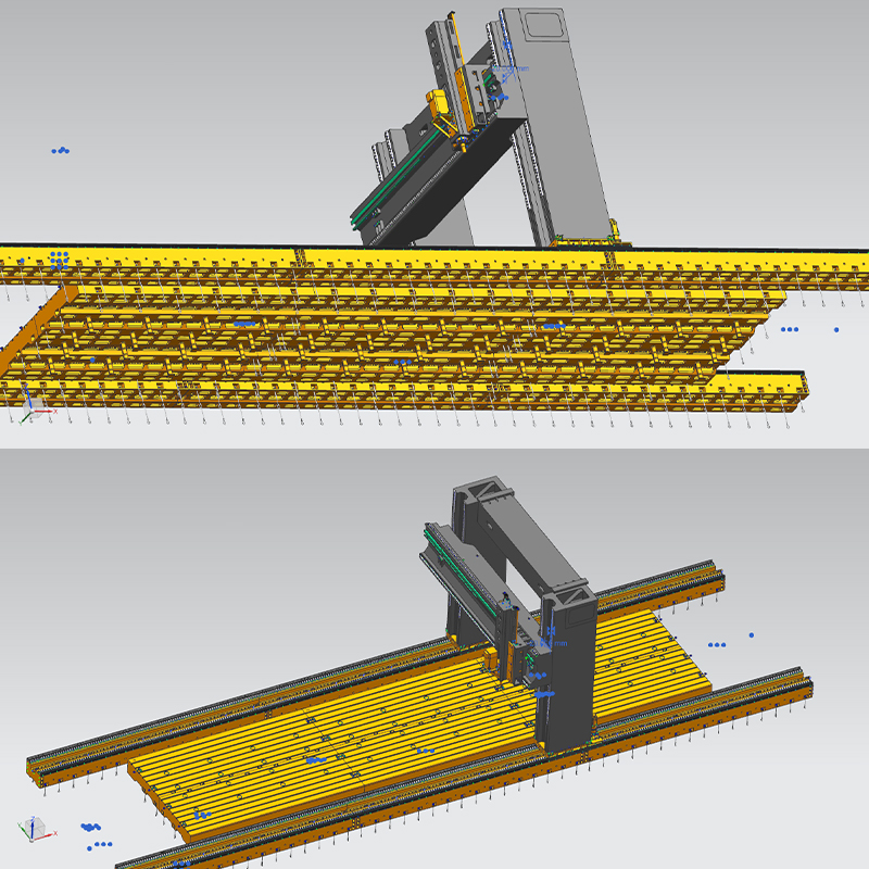 DXH50-4218D Heavy-Duty Moving Gantry Machining Center DXH50-4218D Heavy-Duty Moving Gantry Machining Center